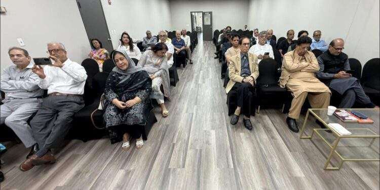 ادبی نشست "کتابیں اور چائے” میں معروف شاعر عقیل اشرف کو خراج عقیدت