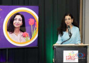 ہیوسٹن :  ناصرہ زبیری کی شعری چمک سے سجی ایک شام