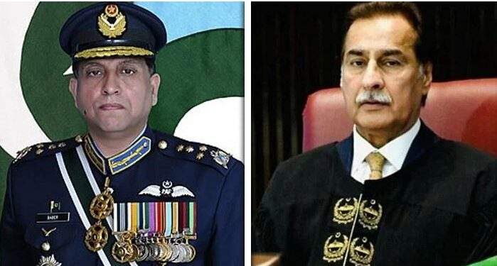 ایئر چیف مارشل کا اسپیکر قومی اسمبلی کے نام اظہارِ تشکر کا خط