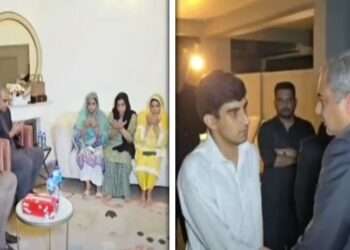 شہید میجر زیاد سلیم کو خراجِ عقیدت: وزیر داخلہ محسن نقوی کی اہلِ خانہ سے ملاقات