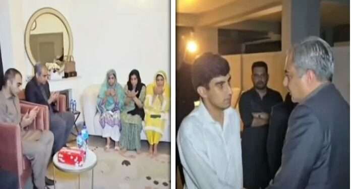 شہید میجر زیاد سلیم کو خراجِ عقیدت: وزیر داخلہ محسن نقوی کی اہلِ خانہ سے ملاقات