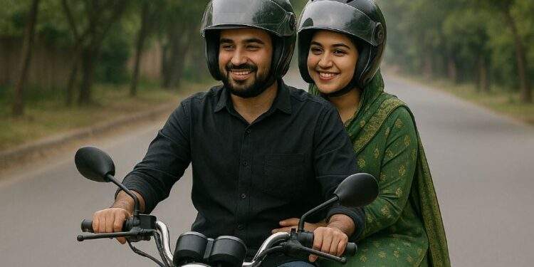 اسلام آباد: موٹرسائیکل پر سوار دونوں افراد کے لیے ہیلمٹ لازمی قرار