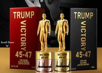 ’وِکٹری 45-47‘، ٹرمپ کا نیا پرفیوم متعارف