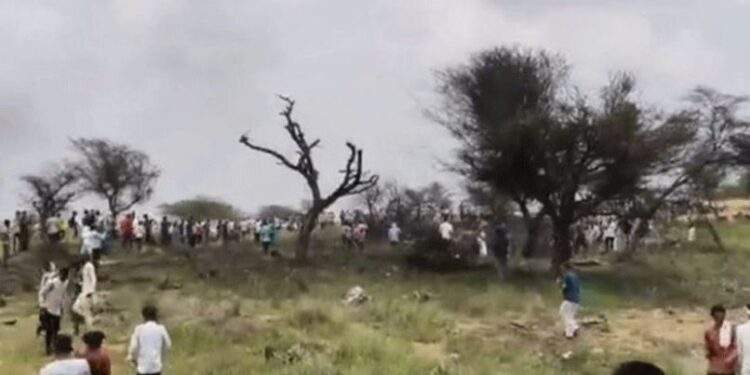 بھارتی لڑاکا طیارہ راجستھان میں گر کر تباہ، پائلٹ ہلاک