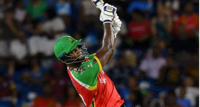 کیریبیئن لیگ، شیفرڈ کا منفرد کارنامہ، ایک گیند پر 22 رنز