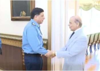 وزیراعظم شہباز شریف سے ائیر چیف ظہیر احمد بابر کی ملاقات