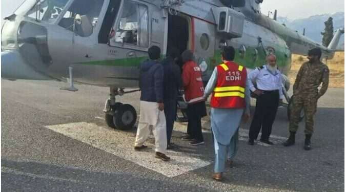 خیبر پختونخوا میں قدرتی آفات کے دوہری چیلنجز: ہیلی کاپٹر حادثہ اور سیلابی تباہ کاریاں