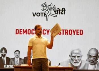 مودی راج میں جمہوریت کا جنازہ ,  راہول گاندھی کا انتخابی دھاندلیوں پر بڑا انکشاف