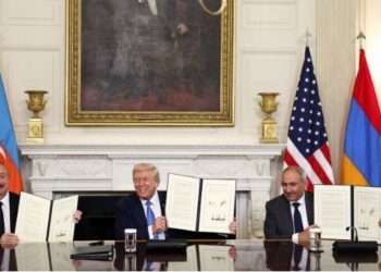 ٹرمپ کی میزبانی میں آذربائیجان اور آرمینیا کے درمیان تاریخی امن معاہدے پر دستخط