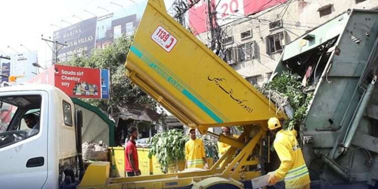 لاہور:شہریوں کو آئندہ ہفتے سے کچرا اٹھانے کے بل ملیں گے