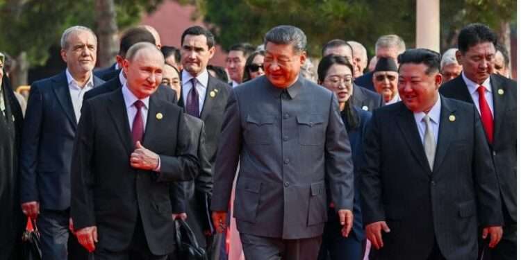 چین کی سب سے بڑی فوجی پریڈ