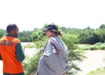 حدیقہ کیانی سیلاب متاثرین کی آواز بن گئیں