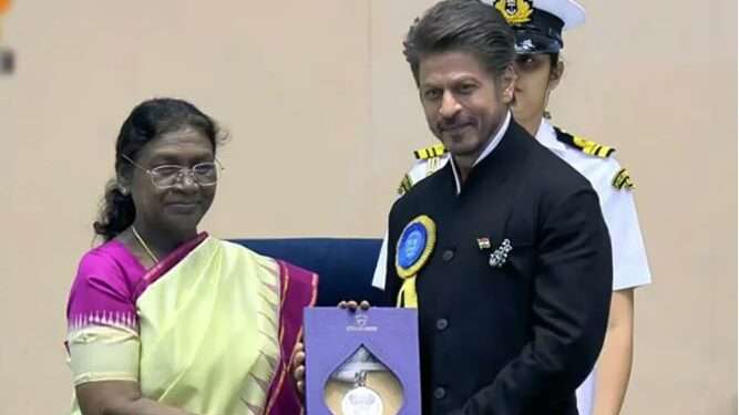 شاہ رخ خان کوملا پہلا نیشنل فلم ایوارڈ