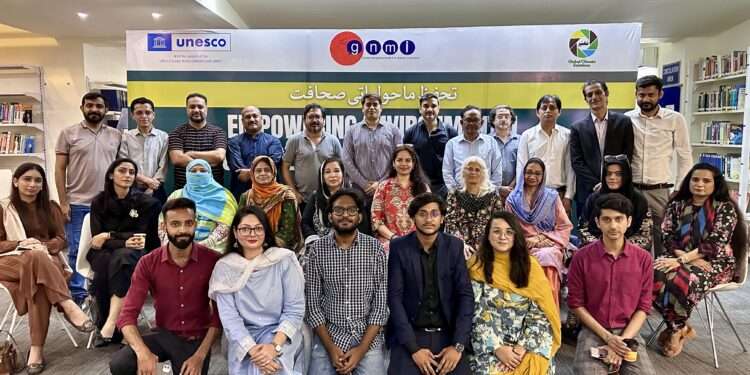 جی این ایم آئی  کے زیر اہتمام ماحولیاتی صحافیوں کے تحفظ کے لیے نئے پروگرام کا آغاز