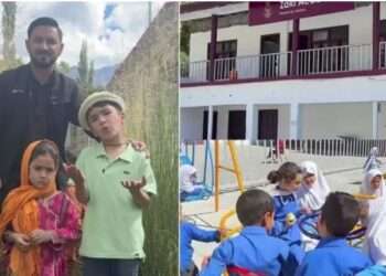 ننھے ولاگر محمد شیراز نے اپنے گاؤں کے اسکول کو بدل ڈالا