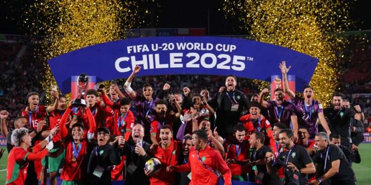 مراکش پہلی بار انڈر 20 ورلڈ چیمپئن بن گیا