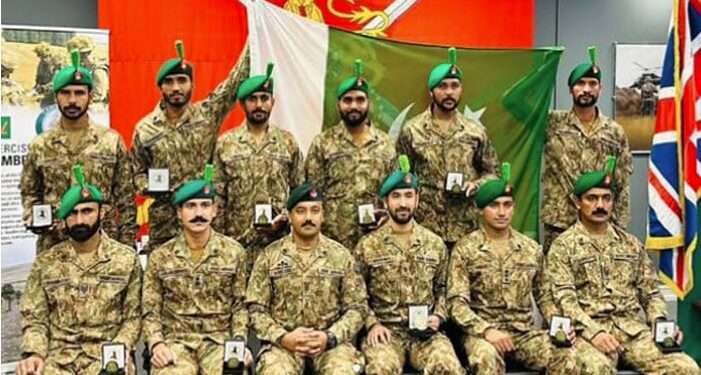 پاکستان آرمی نے مشق کیمبرین پیٹرول 2025میں گولڈ میڈل جیت لیا
