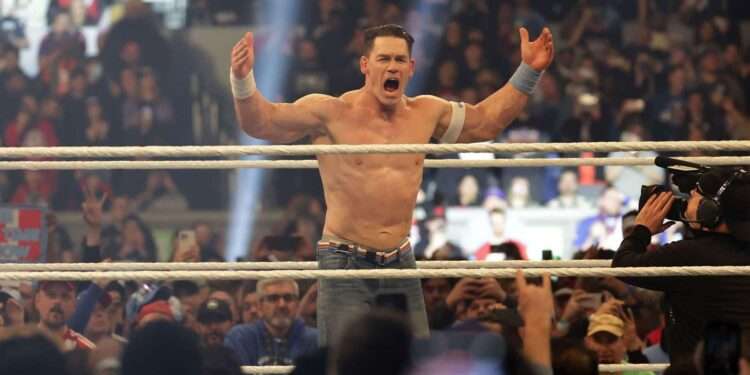 جان سینا کا الوداعی میچ 13 دسمبر کو واشنگٹن ڈی سی میں