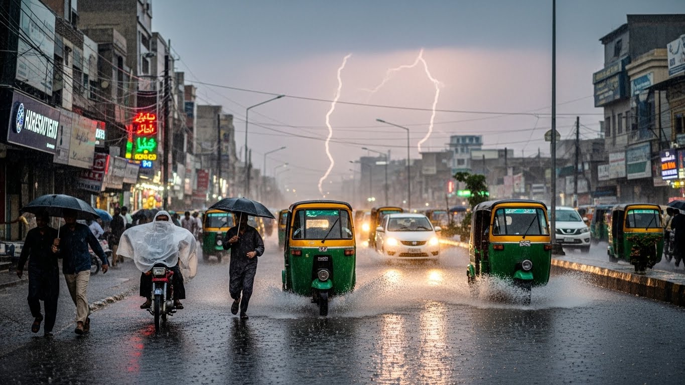 karachi rain