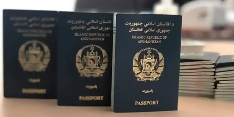 afghanistan passport